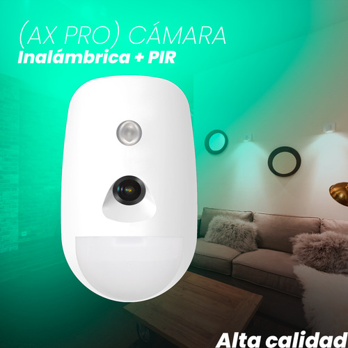 Sensor Cámara Pir Inalámbrico Hikvision Axpro Interior
