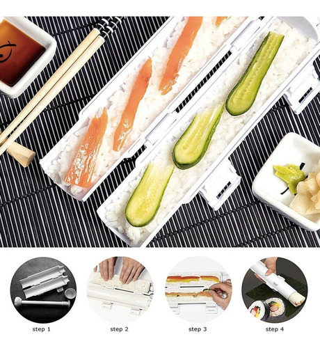 Wang 2 Sushi Bazooka Maquina Hacer Makisu Maker Japoneses