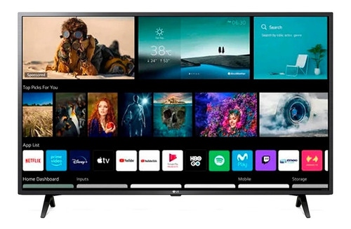 Smart TV LG AI ThinQ 43LM6370PSB LED webOS Full HD 43" 100V/240V