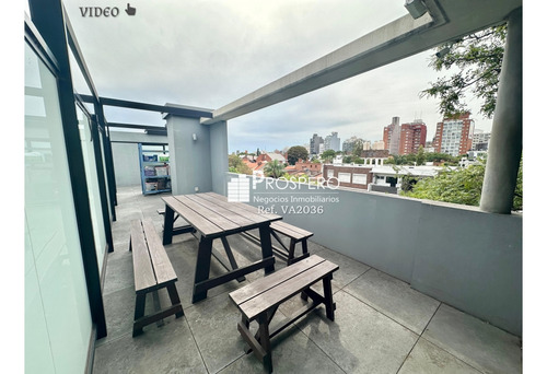 Va2036 Venta Mono Ambiente Pocitos Gran Azotea, Garaje