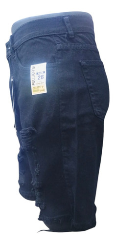 Bermuda Rasgada Hombre - Full Jeans