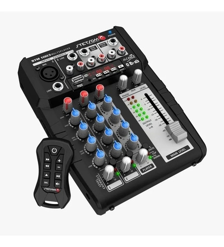 Mesa De Som Automotivo Stetsom Stm1003  Multiplayer 3 Canais