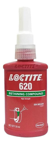 Loctite 620 Retenedor Alta Temperatura, Botella 50ml