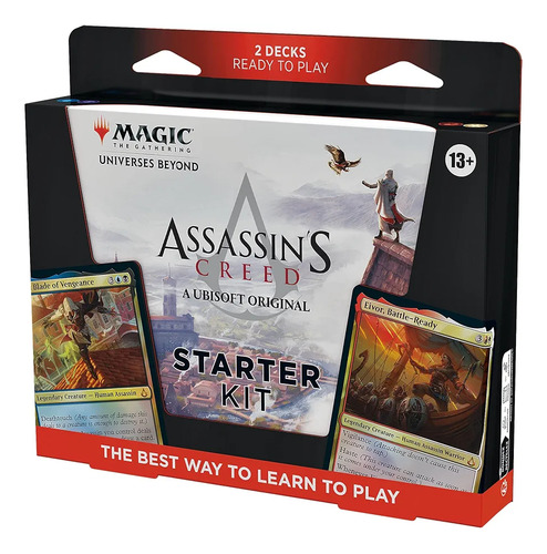 Mágic Th Gathering Assasins Creed Kit De Inicio En Español Kit De Inicio Magic The Gathering Assasins Creed Español