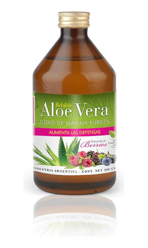 Aloe Vera Berries Bebible Natier Máxima Defensa 500ml