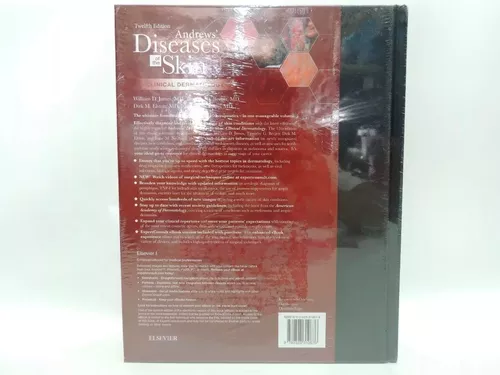 Livro Em Inglês Andrews Diseases Of The Skin 12th Edition