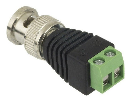 Kit 8 Conector Bnc Femea C/ Borne P/ Camera Segurança Cftv