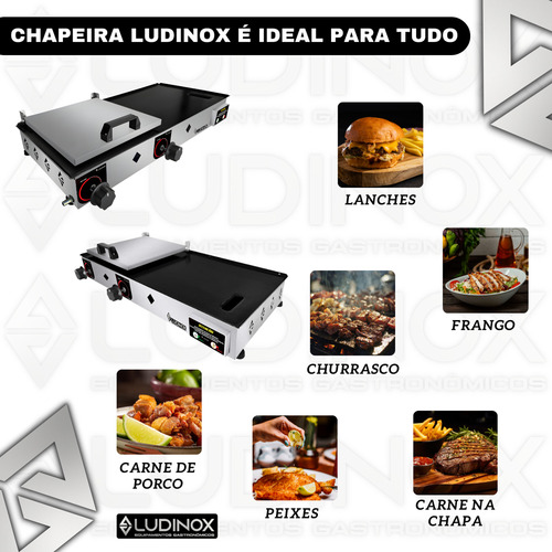Chapeira De Lanches Semiprofissional 70x30+acessórios Utéis