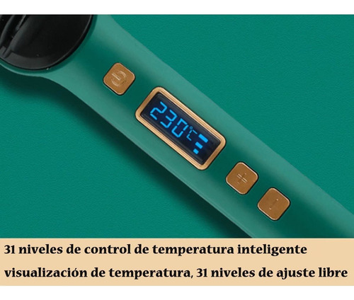 Cepillo For Planchar Cabello Giratorio Peine Alaciador