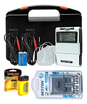 Comprar Electroestimulador Tens 7000 + Cargador Y Batería Recargable