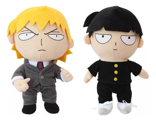 2 Unidades/conjunto Mob Psycho 100 Reigen Arataka Peluche Mu