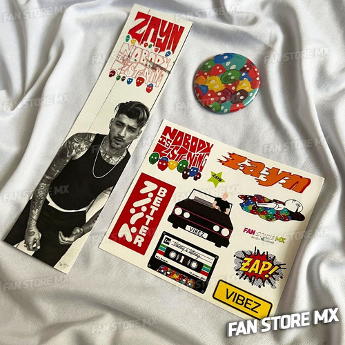 Zayn Malik Cd Nobody Is Listening Fan Pack