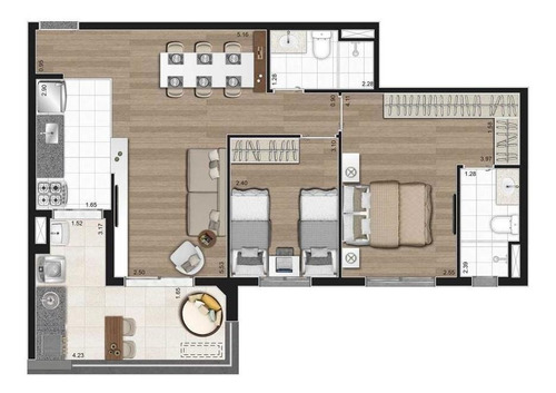 Imagem 10 de 28 de Apartamento Em Vila Ipojuca, São Paulo/sp De 92m² 2 Quartos À Venda Por R$ 991.900,00 - Ap915027-s