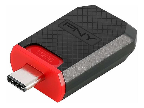 Pendrive Pny Elite 512gb Usb 3.1 Gen 1 Type-c - P-fd512eltc