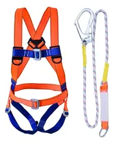 Comprar Combyeo Arnés Seguridad Contra Caídas C\u002F Cuerda Doble Y Gancho 3 M,kit De Protección Contra Caídas De Arnés De Seguridad Con Doble Y Gancho 3 M,arnés De Seguridad De Cuerpo Completo