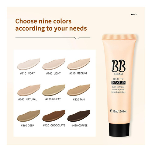 Cosméticos Correctores De Maquillaje Natural L Cream 30 Ml