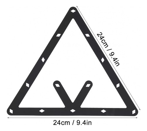. 6* Soporte Bola Billar, Mesa Posicionamiento, Taco De