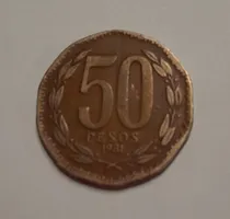 Comprar Moneda Chilena 50 Pesos Año 1981 (grw)