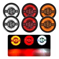 Comprar 6 Plafones 19 Led Redondo Aro Plasma Gel 3 Funciones 12-24vf