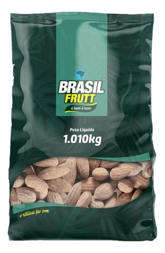 Amêndoa Torrada E Salgada - Brasil Frutt - 1kg