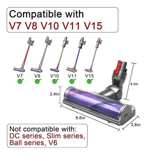 Limpiador De Cambio Rápido Para Aspiradora V7 V8 V10 V11 V15
