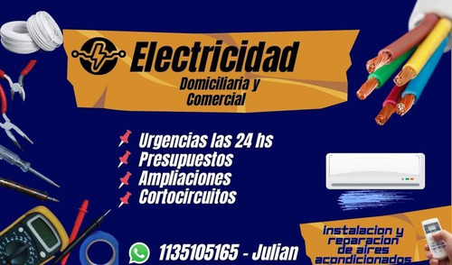 Imagen 1 de 2 de Electricista Domiciliario Y Comercial.