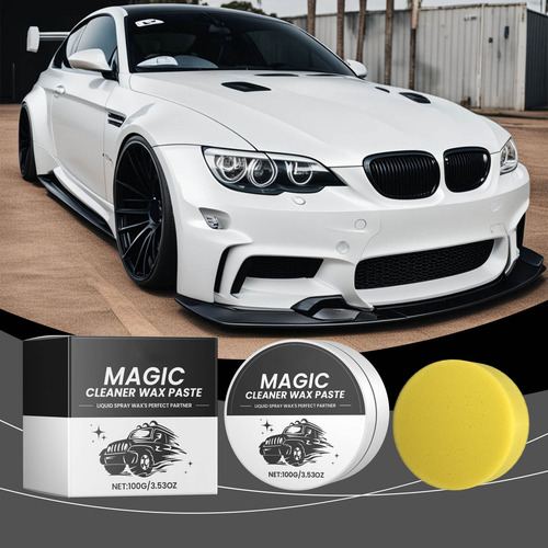 Conjunto De Cera De Carro G Car Wax + Cleaning Paste Para Po