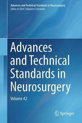 Libro Advances And Technical Standards In Neurosurgery - ...