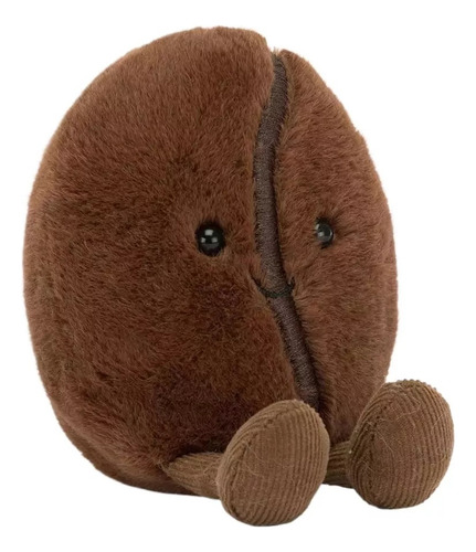 Lindo Muñeco De Peluche Con Forma De Grano De Café