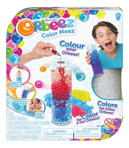 Orbeez Color Meez 1000 Bolas De Gel Crea Colores Sensorial