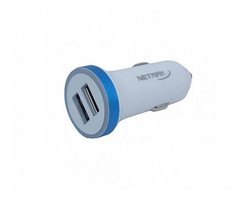 Cargador Celular Para Auto Doble Puerto Usb 2.1a Netmak Ucc3