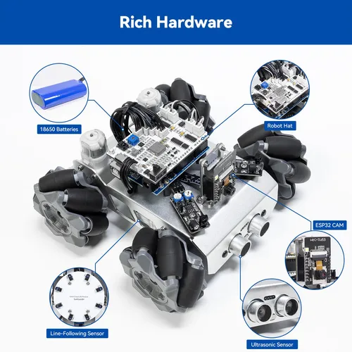 Kit De Robot Inteligente Para Automóvil Compatible Con Ardui
