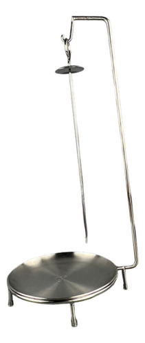 Soporte Vertical Para Brochetas De Barbacoa Con Bandeja De