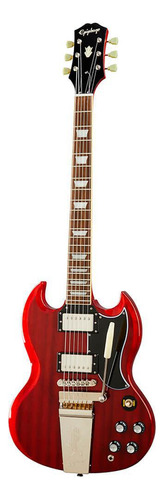 Guitarra EpiPhone Sg Standard 61 Maestro Vibrola Cherry