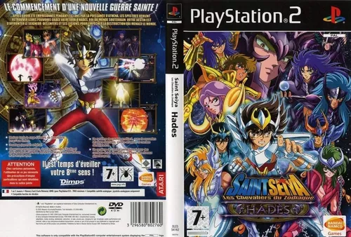 Cavaleiros Do Zodiaco Hades Ps2 + Santuário Dublado Português Playstation 2