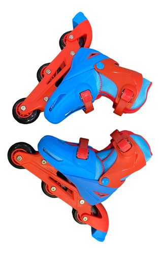 Rollers 2 In 1 Inline Infantiles Rosa Y Blanco Talle 31 - 34