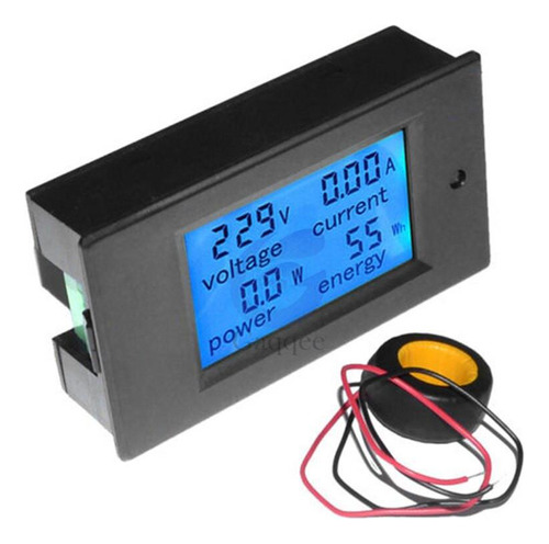 Wattimetro Voltimetro Amperimetro Ac 100a 80260v