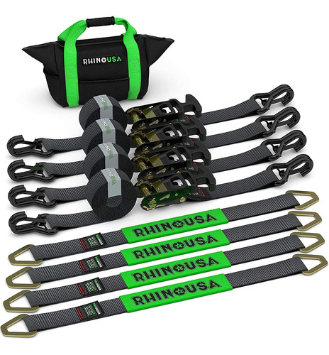 Kit De Amarre De Vehículos De 5.000 Kg De Resistencia ...