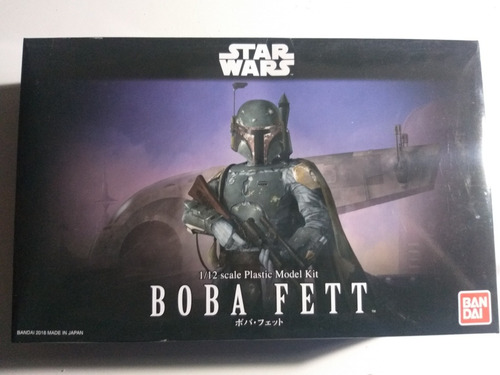 Bandai Starwars Boba Fett Modelkit 1/12 Rdelhobby Mza