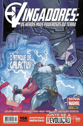 Vingadores: Os Heróis Mais Poderosos Da Terra - R$ 8,00 Cada (Usado)