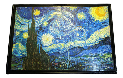 Póster 4k De La Noche Estrellada Van Gogh | 86cmx56cm Nuevo