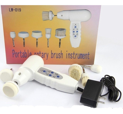 Cepillo Brossage Eléctrico 5 En 1 Para Cuidado Facial