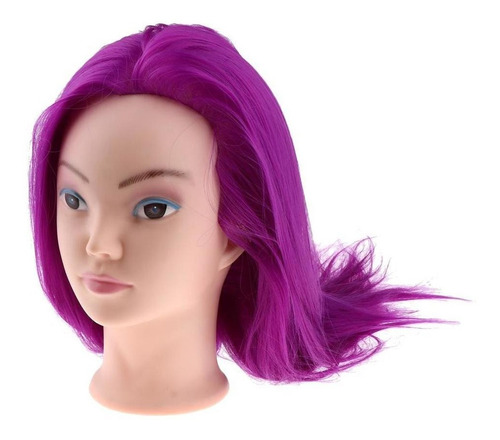 Muñeca Cabeza Maniquí De Cabello Estante De Peluca