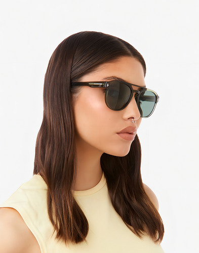 Lentes De Sol Hawkers - Diver - Hombre Y Mujer - Polarizado - Verde Alligator