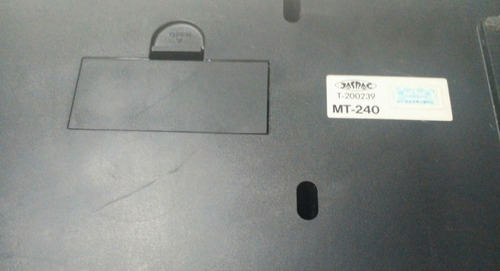 Organo Teclado Casio Mt-240 - 210 Sonidos (Usado)