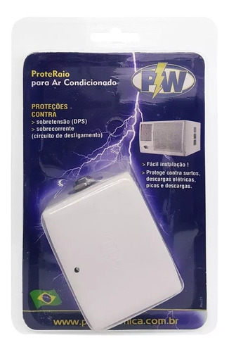 Protetor De Ar Condicionado 127v / 220v C/ Disjuntor