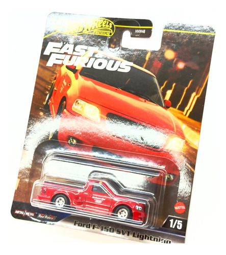Hot Wheels Premium Velozes E Furiosos Ford F-150 Svt Pickup Vermelho (Usado)