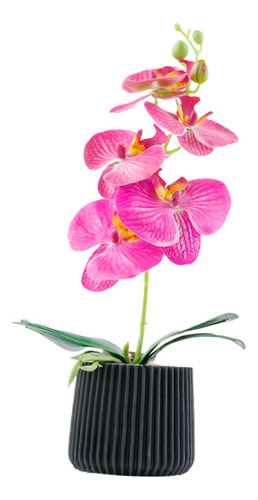 Planta Falsa De Vegetação De Flores Artificiais Em Vaso Para