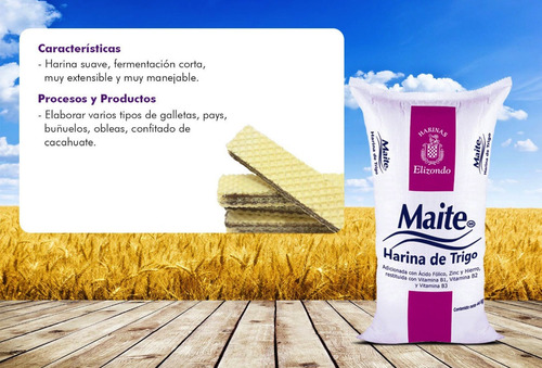 Harina 0000 Maite Elizondo Fuerza W140 Pay Donas Kosher 10kg