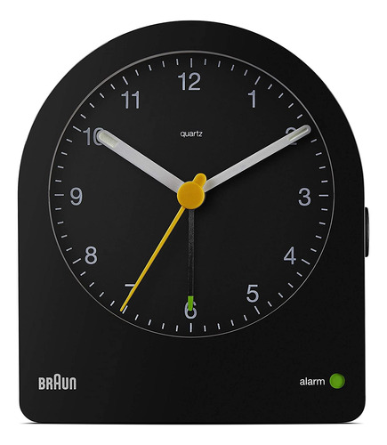 Reloj Despertador Analógico Con Alarma Repetición Y Retroil